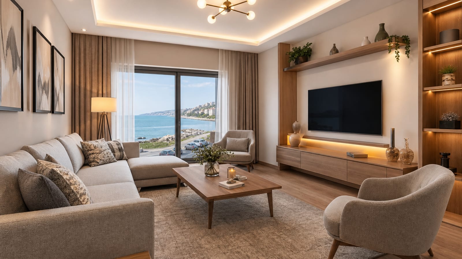 Furnished 2+1 for Rent in Akçaabat