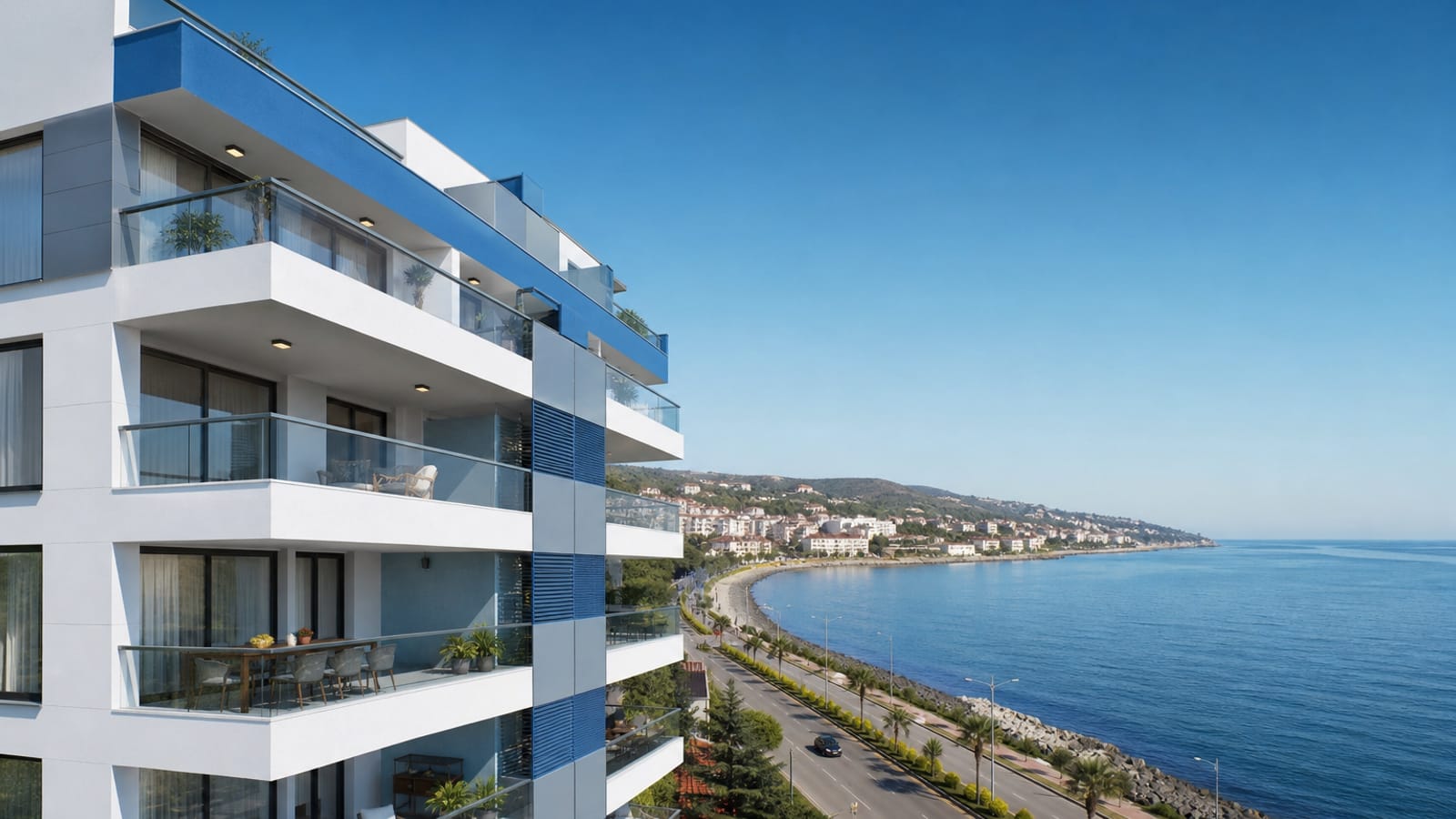Vakfıkebir’de Deniz Manzaralı 3+1